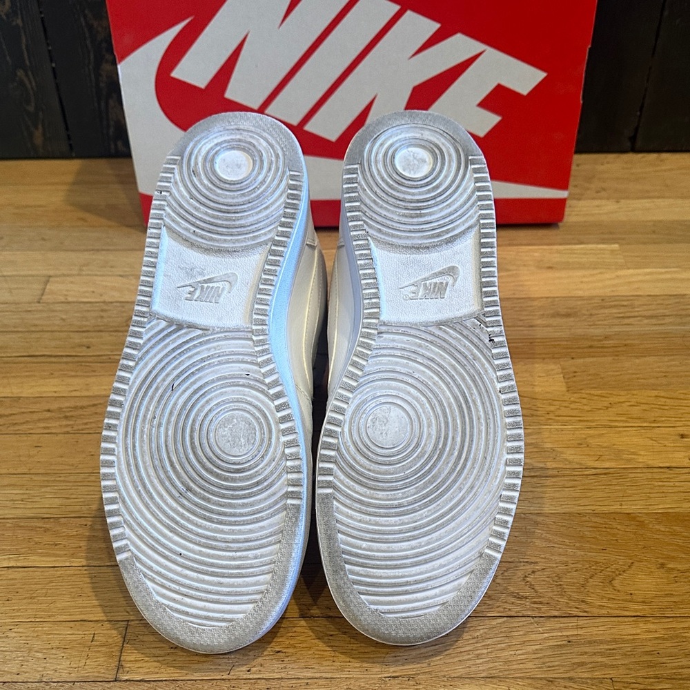 👻Nike Ebernon Men's White High-Top Sneakers - Picture 5 of 7